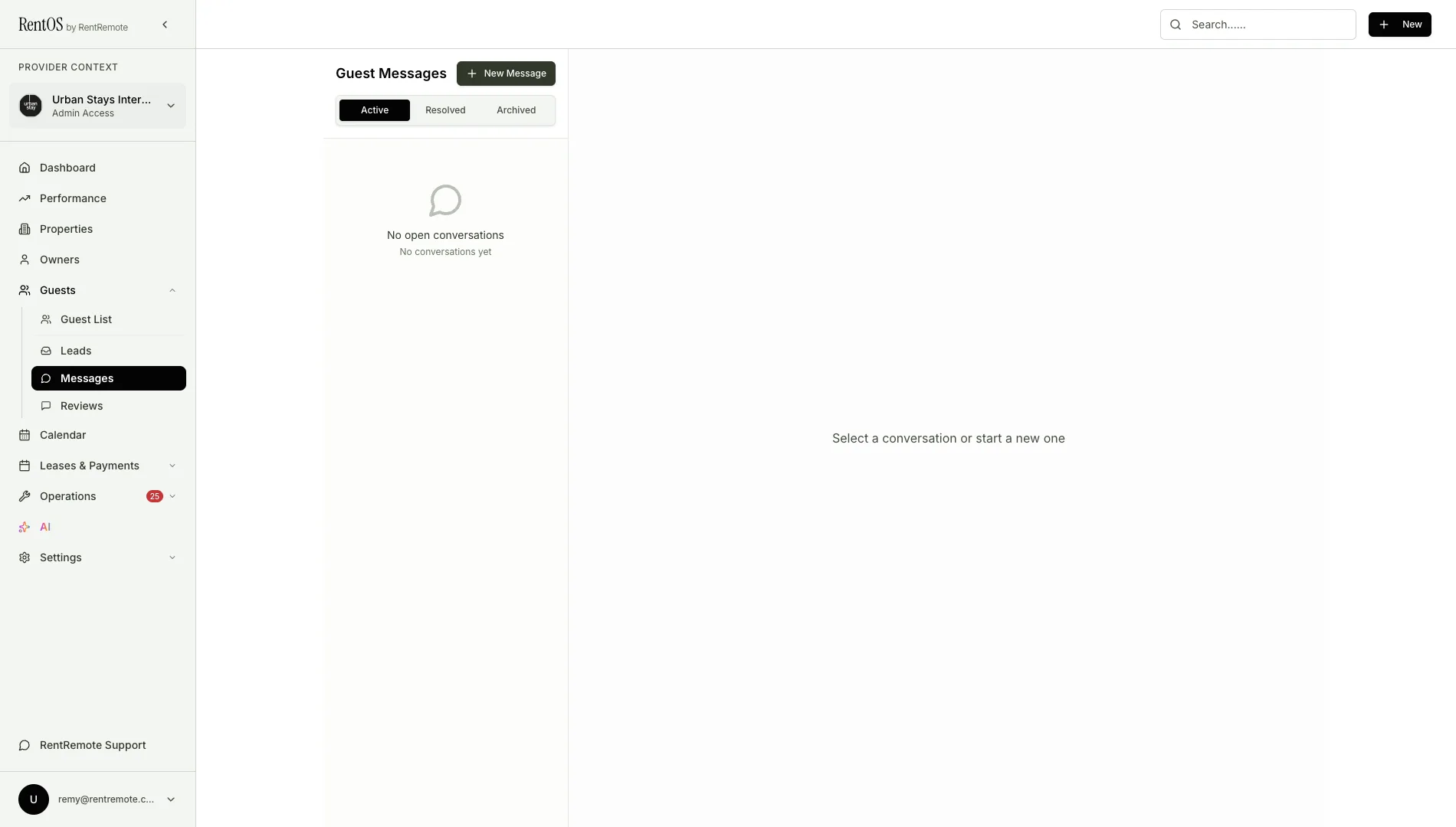 Unified guest messaging across all booking channels
